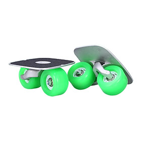 Portable Roller Road  Skates Plate with Anti-Slip Board Split Skateboard with Wheels, Gift Toy for Adults Kids