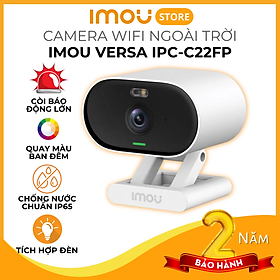 Camera IMOU Versa 2MP IPC-C22FP-C Camera wifi chống nước, đàm thoại, màu ban đêm, bản quốc tế - Hàng chính hãng