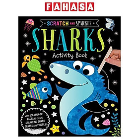 Scratch And Sparkle Sharks Activity Book