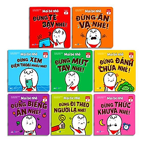 Sách - Combo 8 Cuốn Ehon Moi Bé Nhỏ