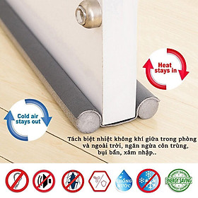 Mua Thanh chặn khe cửa đa năng - Nẹp Xốp Ngăn gió  cách nhiệt  cách âm  ngăn côn trùng  bụi bẩn