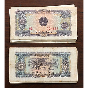 Mua Tờ 5 hào Việt Nam 1976  tiền cổ nhỏ nhất đầu tiên sau giải phóng