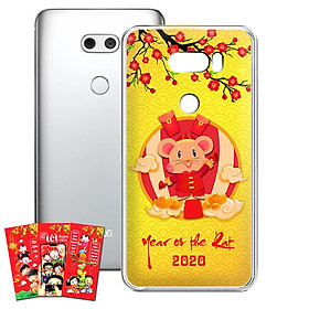 Ốp lưng điện thoại LG V30 - 01253 7956 HPNY2020 11 - Tặng bao lì xì Mừng Xuân Canh Tý - Silicon dẻo - Hàng Chính Hãng