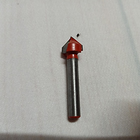 Mua Mũi phay gỗ Alu hình V 12.7mm trục 6.35mm