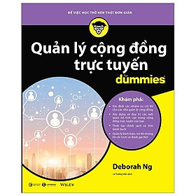 Sách Quản Lý Cộng Đồng Trực Tuyến For Dummies