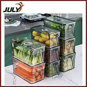 Mua HỘP THỰC PHẨM TÁCH NƯỚC TỦ LẠNH DUNG TÍCH 3.5 LÍT   CÓ NẮP ĐẬY   CÓ QUAI - JL