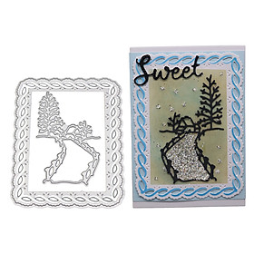 New Landscape Cut Die Metal Stencil Template Mould for DIY Scrapbook Embossing Album Paper Card Craft