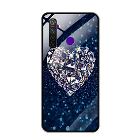 Ốp Lưng Kính Cường Lực cho Điện thoại Realme 5 Pro - 0420 HEART11 - Hàng Chính Hãng