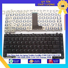 Bàn Phím dùng cho laptop Toshiba Satellite U400 U405 U500 U505 U800 M800 M900 T130 T135 Portege M900 - MÀU TRẮNG - Hàng Nhập Khẩu New Seal