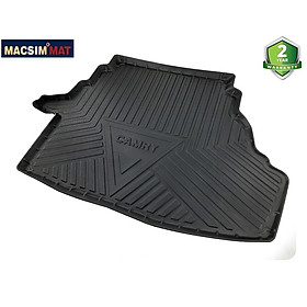 Thảm lót cốp xe ô tô Toyota Camry 2006 - 2011 nhãn hiệu Macsim chất liệu TPV cao cấp màu đen (611)