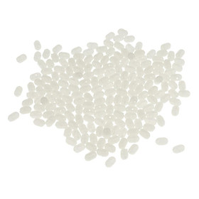 200pcs Environmental PE Material Transparent Oval Fishing Beads Fishing Stop Beads Fishing Hard Lures Fishing Tackle