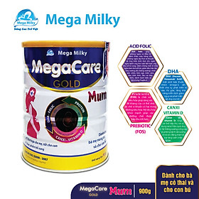 Sữa bột MEGACARE GOLD MUM - Mega Milky