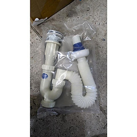 Mua Bộ xả xi phông Lavabo đầu inox cao cấp cho chậu rửa mặt  bồn rửa bát ( Chống mùi hôi ngược lên chậu )