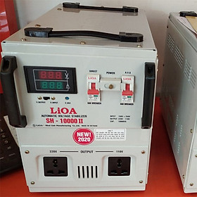 ỔN ÁP LIOA 10KVA SH-10000 DẢI 150V 250V CHÍNH HÃNG