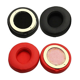 2Pair Ear Pads Cushions Replacement for Beats Solo 2 Solo 3 Red & Black
