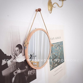 Mua Gương Tròn Treo Tường Decor Full Phụ Kiện ️ ️HÌNH THỰC TẾ ️ Sản phẩm của Nội Thất FOR HOME