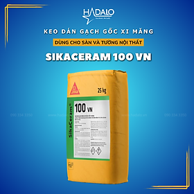 Mua Keo dán gạch SikaCeram 100VN – Bám dính tốt  kháng nấm  kháng ẩm - 25kg