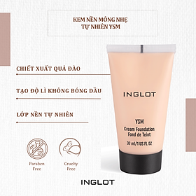 Kem nền Face Young Skin Makeup Cream Foundation (30ml) INGLOT