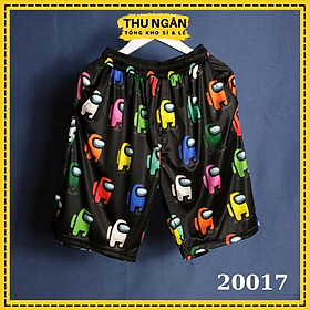 Quần Đùi Thun Unisex Cho Nam Nữ Chất Đẹp Cao Cấp Mặc Nhà 20017