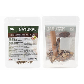 Combo 2 gói Natural Gia Vị Nấu Phở Bò Sài Gòn Dh Foods