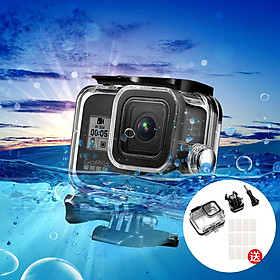 For Gopro Hero 8 Waterproof Case Anti-fog Film Overall Protection Camera Screen Protection Device