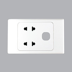 Mua *HÀNG CHÍNH HÃNG* COMBO 10 Ổ Cắm Đôi 2 Chấu Âm Tường MPE