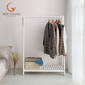 Mua Giá Treo Quần Áo Gỗ - Giá Treo Chữ A 1 Tầng Size M - Nội Thất Mộc Giang