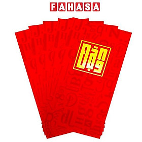 Bộ 5 Bao Lì Xì Tết Bính Ngọ 2026 - Futurebook L389 - Họ Đặng