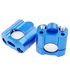 Aluminum Alloy Motorcycle  22mm-28mm Handlebar Riser Mounting Clamp Adapter