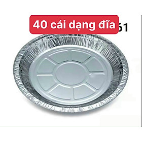 Khay Bạc Nướng, Khuôn Bạc Tròn Dùng Cho Nồi Chiên Không Dầu