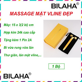 Máy massage mặt 2 bi lăn, cây lăn mặt nâng cơ trẻ hóa làn da, chống nhăn chống nếp (có hàng sẵn) (Hàng Chính Hãng)