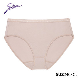 Quần Lót Lưng Vừa Cạp Cao Vừa Màu Trơn Panty Zone By Sabina SUZ2403