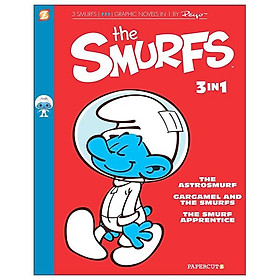 Sách ngoại văn: The Smurfs 3-In-1 #3: The Smurf Apprentice, The Astrosmurf, And The Smurfnapper