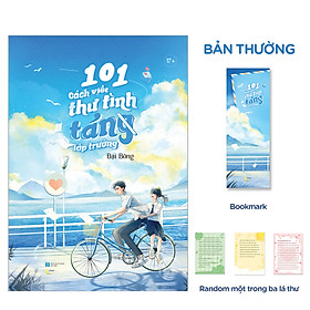 Hình ảnh 101 Cách Viết Thư Tình Tán(g) Lớp Trưởng - Bản Thường tặng Bookmark bồi cứng, Random một trong ba lá thư