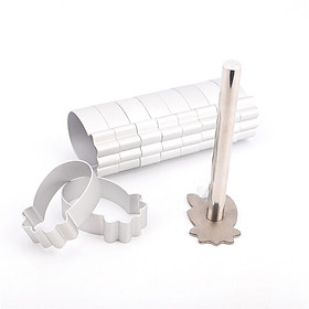 Mua 10 Khuôn Làm Bánh Cookie Quả Dứa Đài Loan Kèm 1 Đầu Nhấn Dứa