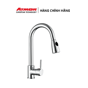 Mua Vòi rửa chén nóng lạnh (tay rút) ATMOR AT61235 (HÀNG CHÍNH HÃNG)