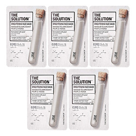 Mặt nạ cung cấp ẩm TheFaceShop The Solution Brightening Face Mask