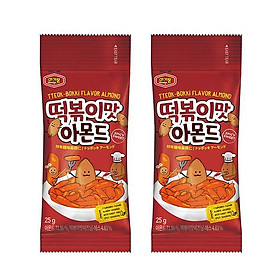 Hạnh nhân Hàn Quốc chính thống Murgerbon vị bánh gạo chiên cay (25g)X2