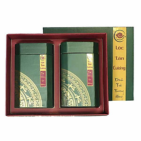 Hộp quà tặng tết Truyền Thống Trà Lộc Tân Cương - Trà Oolong Lộc Hương, Trà Oolong