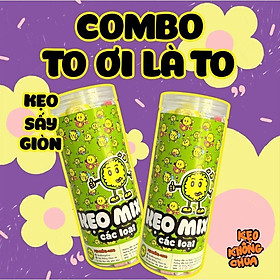 Combo TO ƠI LÀ TO - KẸO SẤY GIÒN ăn vặt siêu ngon