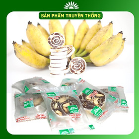 Bánh chuối phồng hạt điều Tư Bông cao cấp 500g