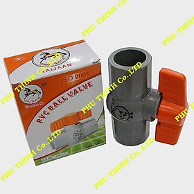 Van khóa nước nhựa cao cấp, van nước vòi vườn ngựa tay cam pvc xịn