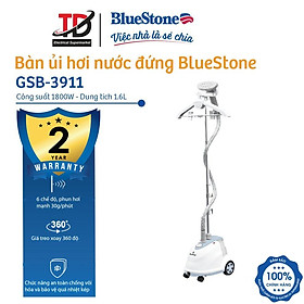 Bàn Ủi Hơi Nước Đứng BlueStone GSB-3911 (1800W) - Hàng Chính Hãng