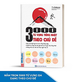 3000 Từ Vựng Tiếng Nhật Theo Chủ Đề - Bản Quyền