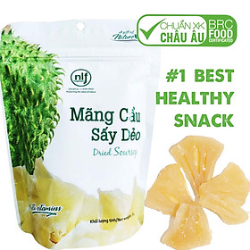 Mãng Cầu Sấy Dẻo Nông Lâm Food gói 75g | Ăn vặt tốt cho sức khỏe | Healthy Snack | Ăn vặt văn phòng | Ăn vặt nổi tiếng Sài Gòn | Trái cây sấy dẻo dinh dưỡng ăn liền | Ăn vặt giảm cân & giữ dáng | Ăn vặt đẹp da | Ăn vặt xế chiều