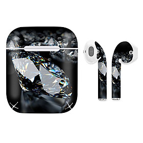 Mua Miếng dán skin chống bẩn cho tai nghe AirPods in hình thiết kế - atk300 (bản không dây 1 và 2)