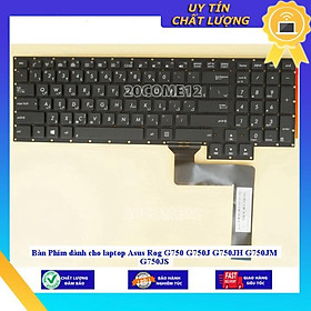 Bàn Phím dùng cho laptop Asus Rog G750 G750J G750JH G750JM G750JS - CHUẨN TIẾNG ANH - Hàng Nhập Khẩu New Seal