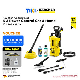 Máy phun rửa áp lực cao Karcher K 2 Power Control Car & Home