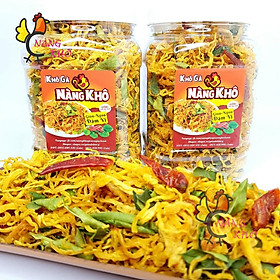 1KG KHÔ GÀ LÁ CHANH LOẠI NGON GIÒN NGON ĐẬM VỊ