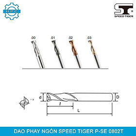 Mua Dao phay vuông Speed Tiger P-SE 0802T